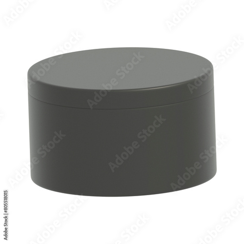 3D Black Jar Makeup