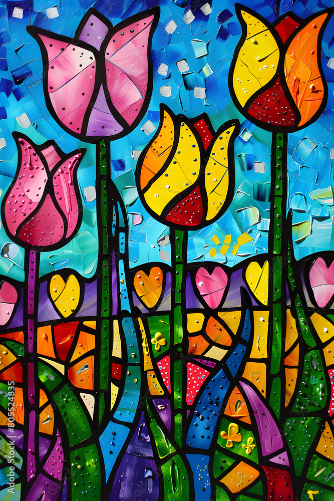 stained glass window stained glass window