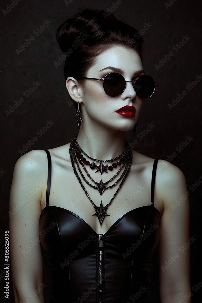 Empress of Shadows: The Wickedly Evil Enchantress in Satanic High Fashion Empress of Shadows: The Wickedly Evil Enchantress in Satanic High Fashion