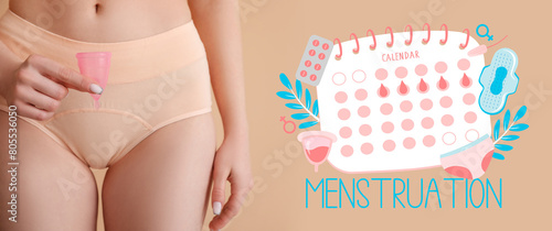 Young woman in menstrual pa...