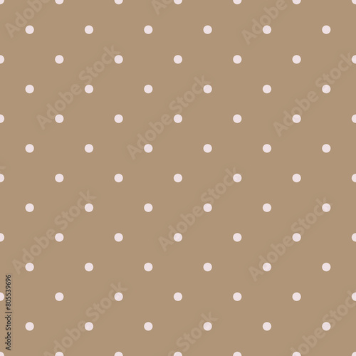 Simple, seamless polka dot background