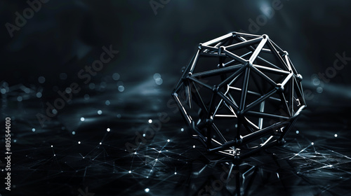 A black and white image of a diamond.