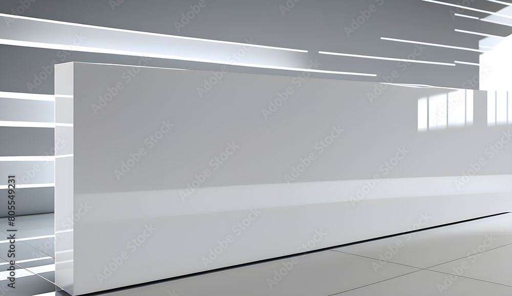 Obraz premium lossy Aluminum White steel metal texture copy space background