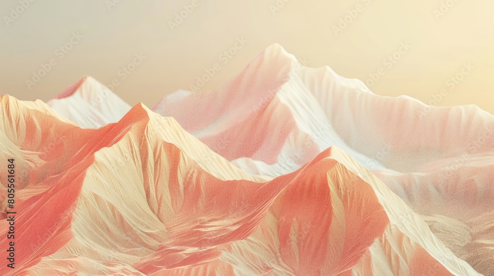 Beige Abstract Peaks Background Beige Abstract Peaks Background