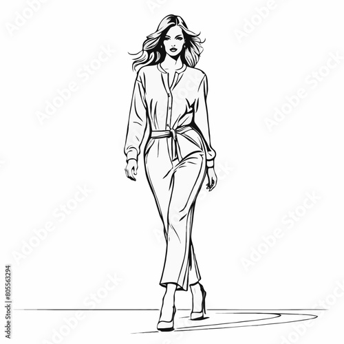 modelo de pasarela