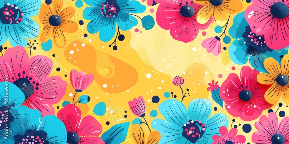 background with flowers background with flowers