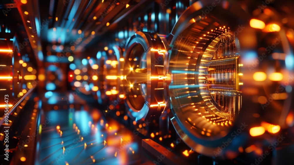 Quantum computing concept image Quantum computing concept image