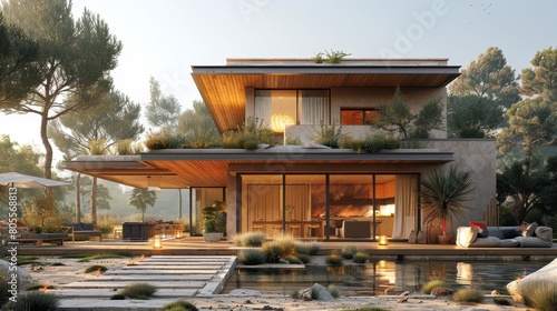 House Construction in Field