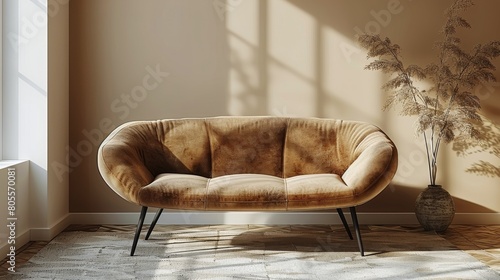 Chair by a Window in a Room