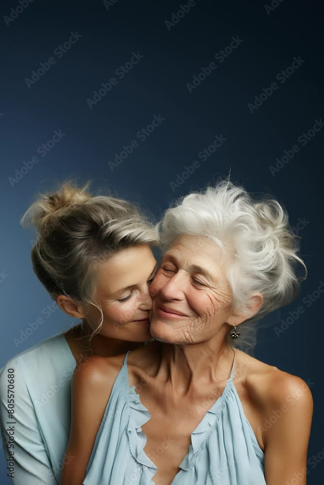 grandmother and granddaughter grandmother and granddaughter