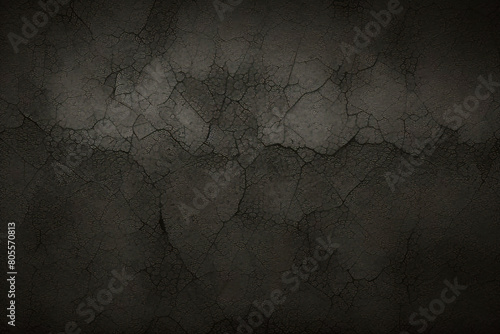 Textura de pared negra abstracta para fondo de patrón. imagen panorámica amplia. Textura de pared negra fondo áspero piso de concreto oscuro o fondo antiguo grunge con negro