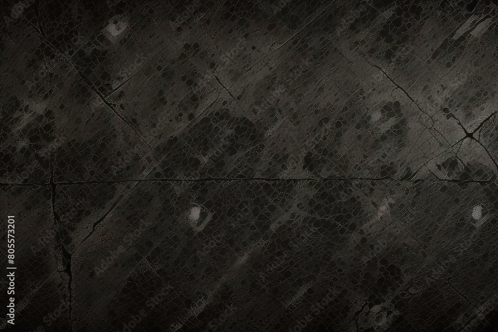 Naklejka premium Textura de pared negra abstracta para fondo de patrón. imagen panorámica amplia. Textura de pared negra fondo áspero piso de concreto oscuro o fondo antiguo grunge con negro