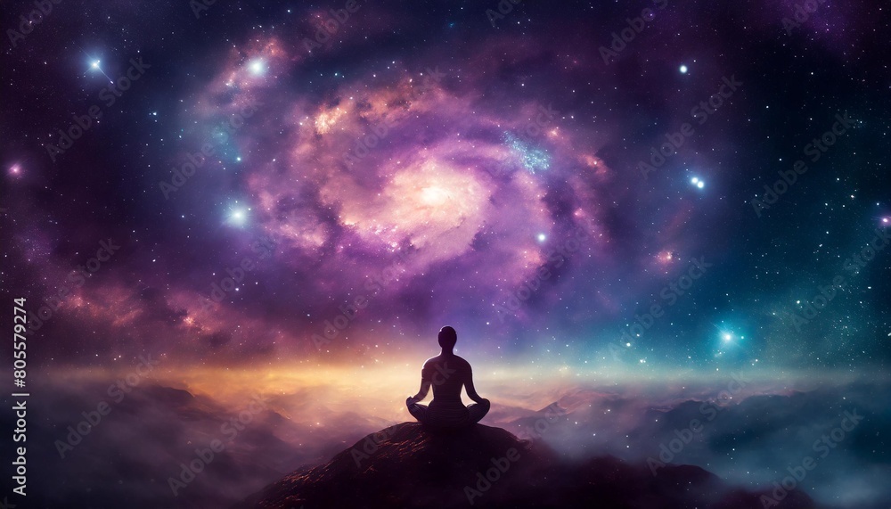 universe cosmos meditation background