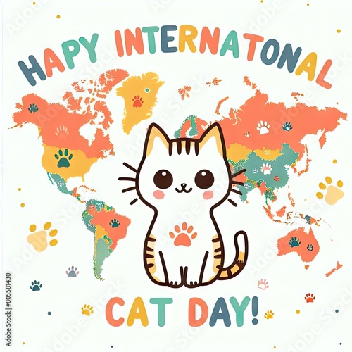 Happy International Cat Day - Happy Cat Day 2024