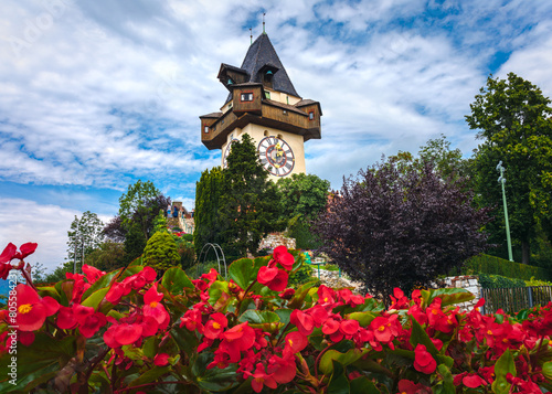 Uhrturm (Clock Tower) in Graz - Austria