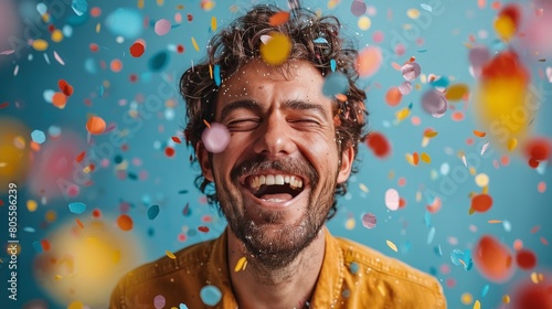 Smiling Man With Glasses and Beard