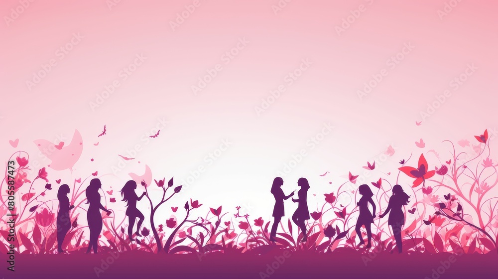 Group of People Standing on Lush Green Field Group of People Standing on Lush Green Field
