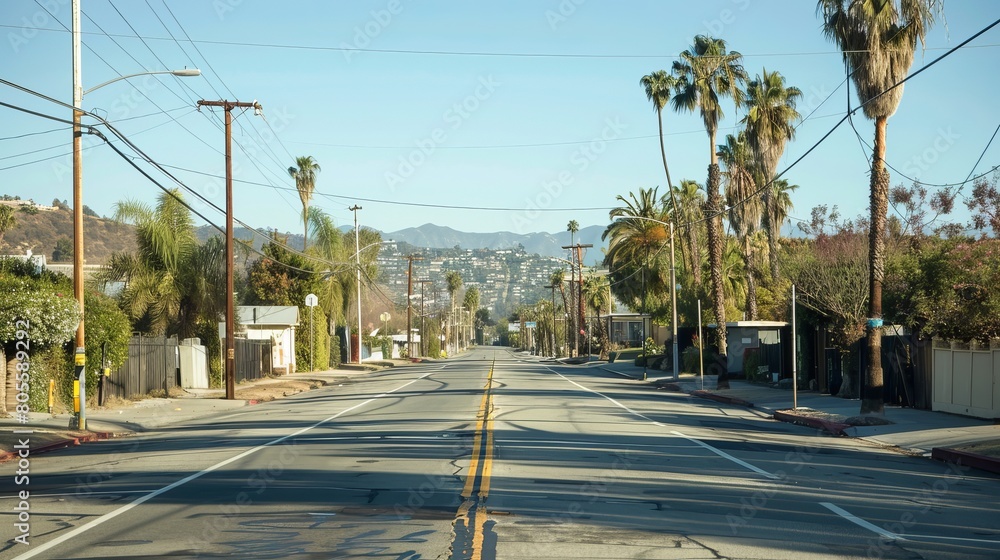 street in LA 