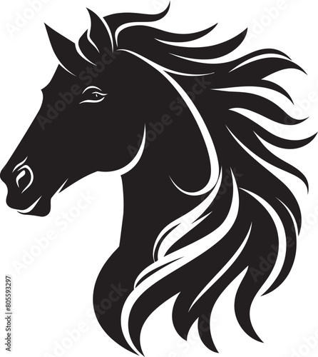 Horse Riding Lessons Vector Illustration of Equestrian Education