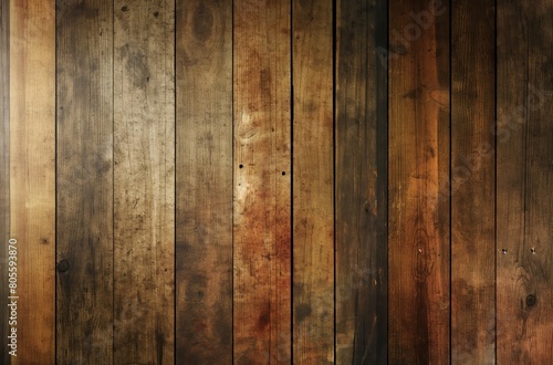 Varied color wooden planks