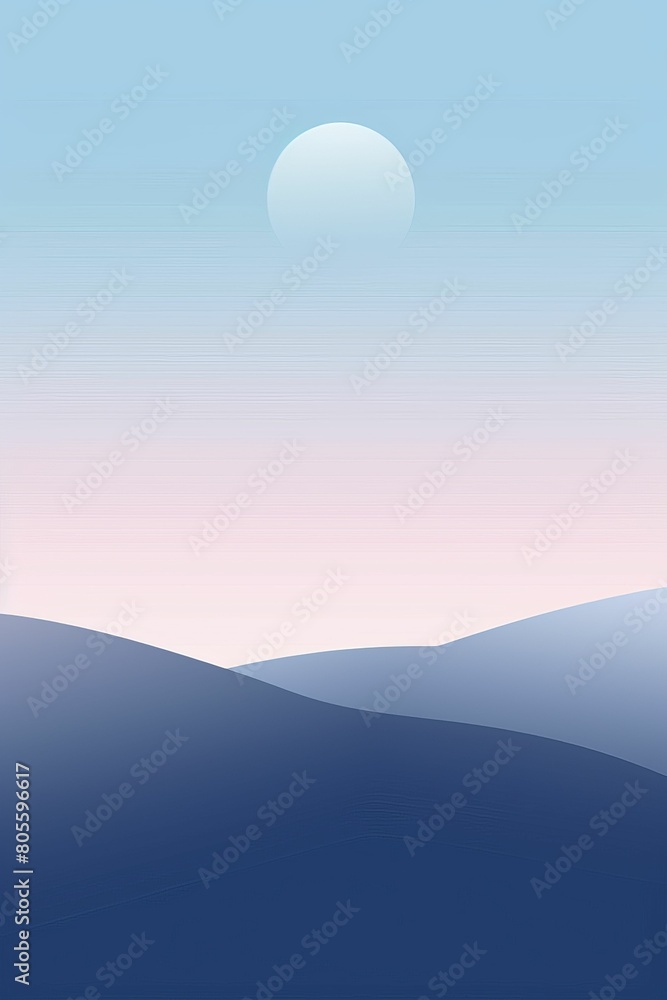 Obraz premium Person Standing on Hilltop