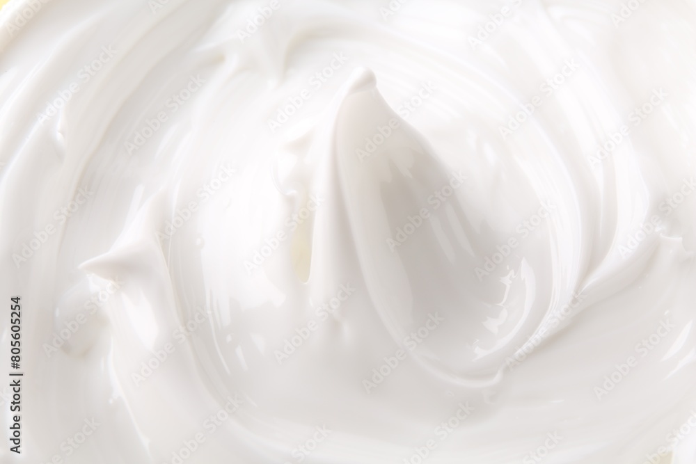 Texture of body care cream as background, top view Texture of body care cream as background, top view