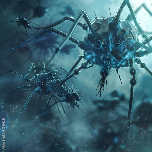 Microscopic Insectoid Invasion photo