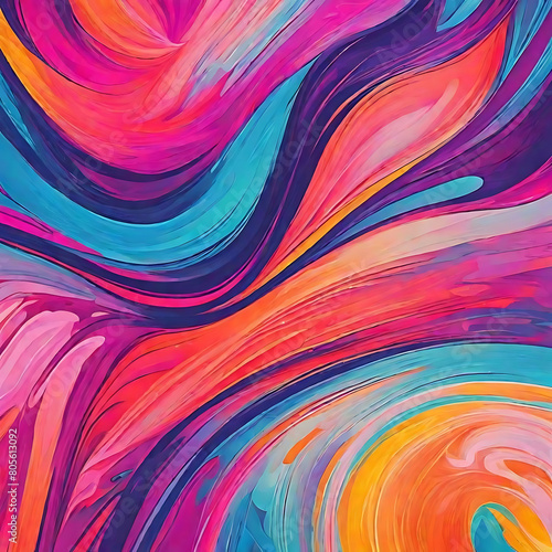 abstract colorful background with lines - pink and blue and purple