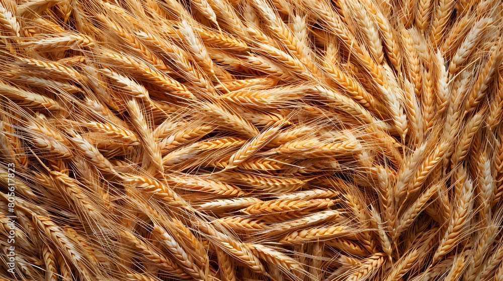 Fototapeta premium wheat ears and grains