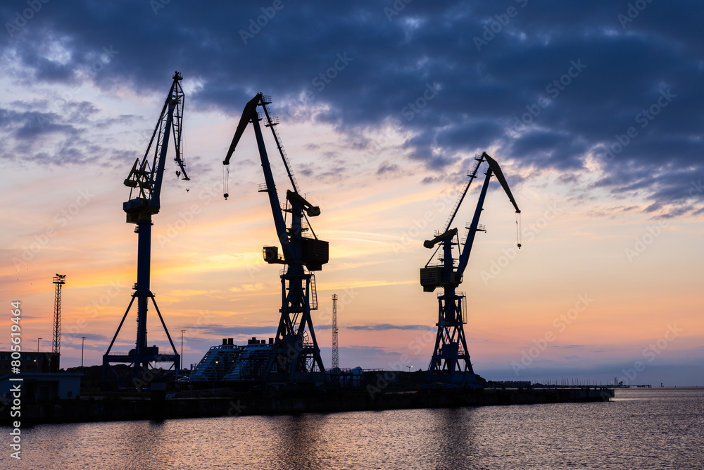 Hafen am Abend Hafen am Abend