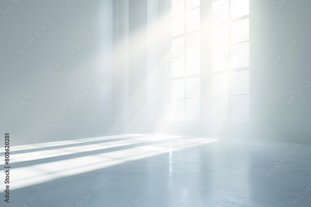minimalist room bathed in sunlight with large windows casting soft shadows on the smooth floor creating a tranquil ambiance minimalist room bathed in sunlight with large windows casting soft shadows on the smooth floor creating a tranquil ambiance