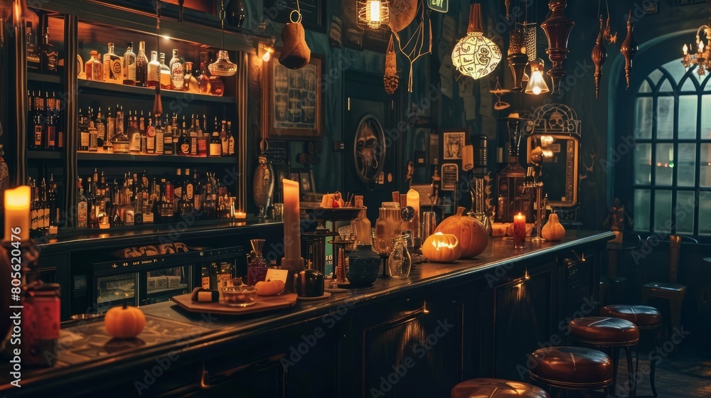 Spooky Speakeasy Bar Spooky Speakeasy Bar