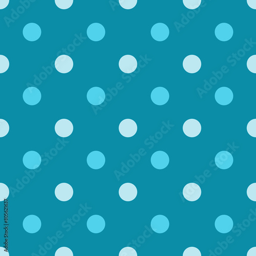 Simple, seamless polka dot background