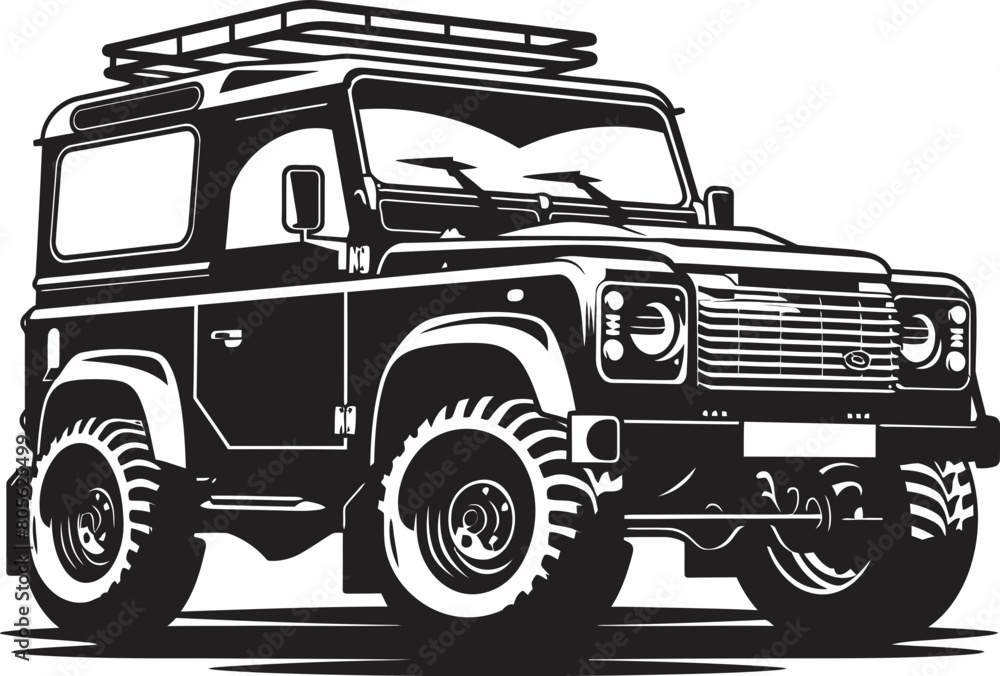 Monster Truck Mania Vector Graphic Design