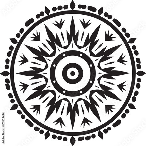Ancient Symbols Native American Vector Art