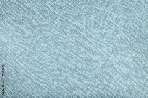 Light blue leather as background, top view