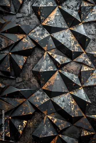 Exclusive 3D Geometric Pattern for Luxury Wallpapers