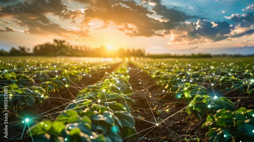 Digital Farming Revolution: Agriculturists leveraging IoT, AI, and blockchain to create sustainable and resilient farming ecosystems.