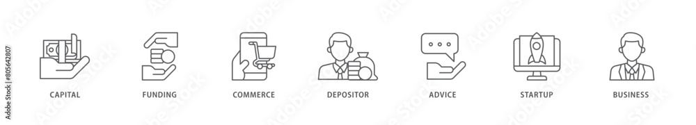 Angel investor icon packs for your design digital and printing of capital, funding, commerce, depositor, advice, startup and business icon live stroke and easy to edit Angel investor icon packs for your design digital and printing of capital, funding, commerce, depositor, advice, startup and business icon live stroke and easy to edit