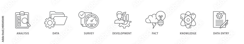 Research icon packs for your design digital and printing of analysis, data, survey, development, fact, knowledge and data entry icon live stroke and easy to edit Research icon packs for your design digital and printing of analysis, data, survey, development, fact, knowledge and data entry icon live stroke and easy to edit