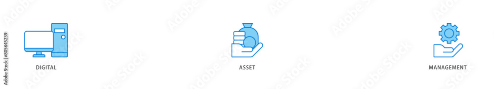 Fototapeta premium Dam icon packs for your design digital and printing of binary, automation, processing, design, data, network, and connection icon live stroke and easy to edit 