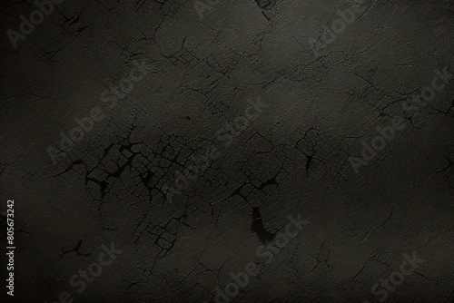 Fundo de parede de pedra de concreto texturizado grunge preto escuro preto photo