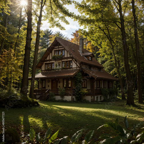 house in the woods