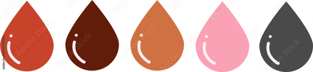 Fototapeta premium Menstruation Illustration. Menstrual clipart