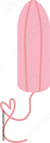 Menstruation Illustration. Menstrual clipart 