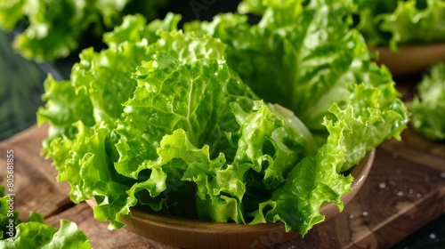 a picture of a fresh good looking lettuce © Sathiya