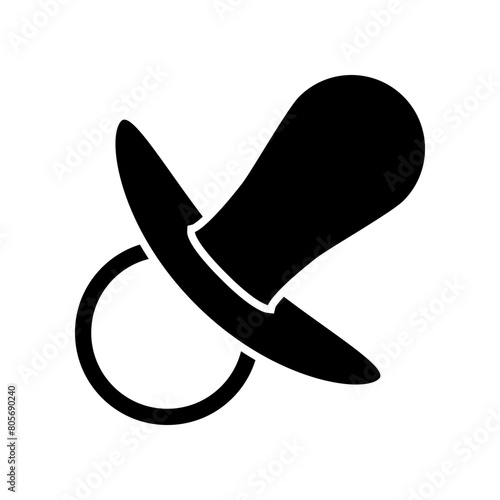Pacifier icon template