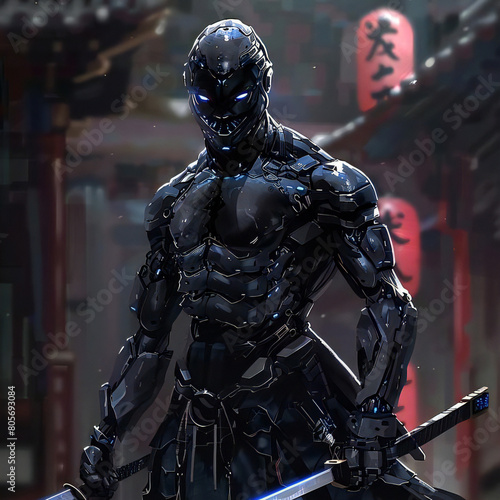 サイボーグ忍者｜cyborg ninja Generative AI