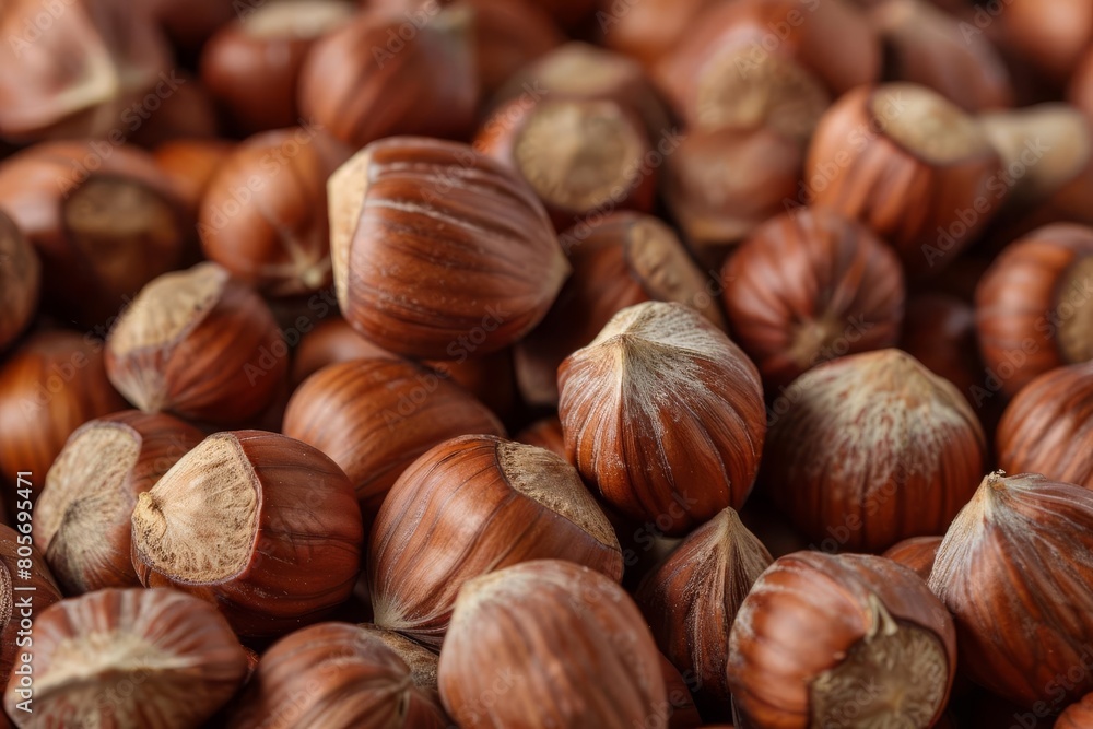 close up view of whole hazelnuts in shells healthy organic snack food ingredient close up view of whole hazelnuts in shells healthy organic snack food ingredient