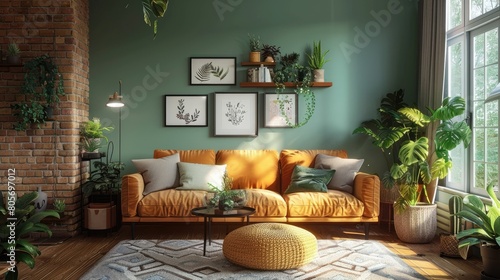 Modern living room interior style